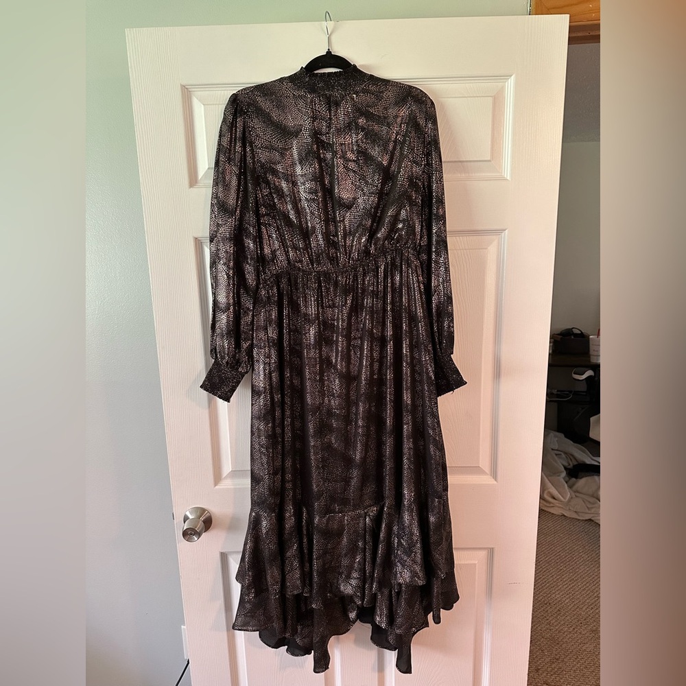 Gibson Latimer Black and Silver Dress